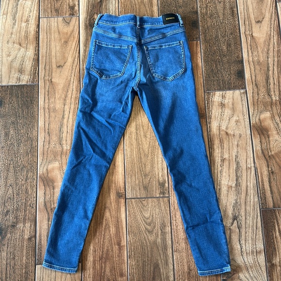 Express High Rise Skinny Jean Sz 2 R - Picture 12 of 12